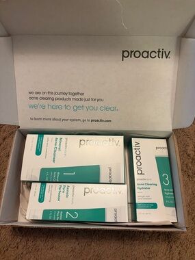 Proactiv Clean Acne Clearing Kit - White & Teal